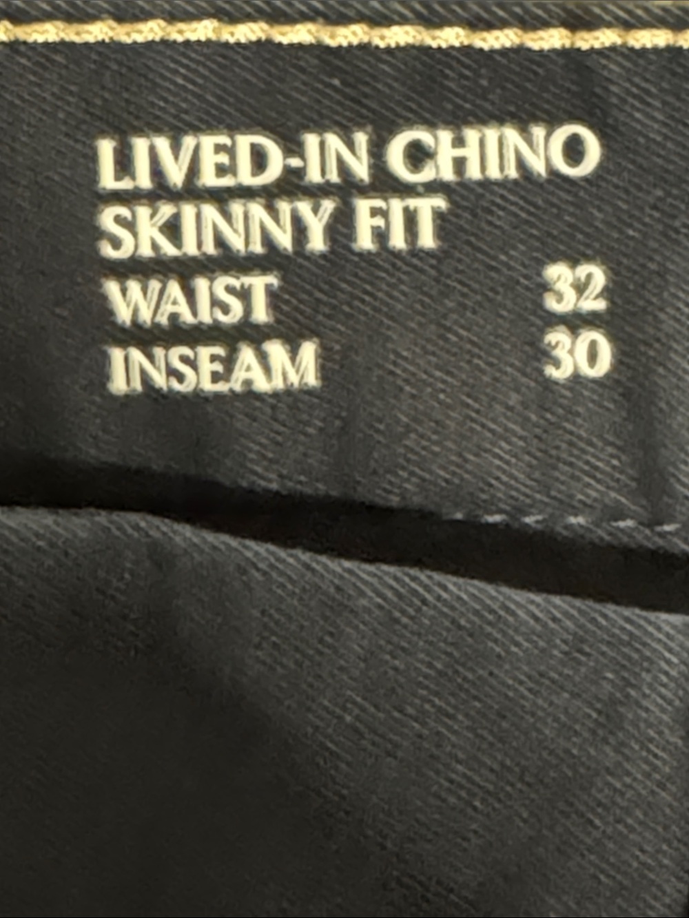 Banana Republic Factory Navy Chinos - Picture 3 of 4